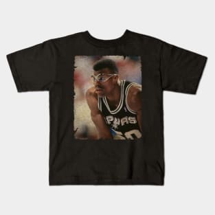 David Robinson, 1992 San Antonio Spurs Kids T-Shirt